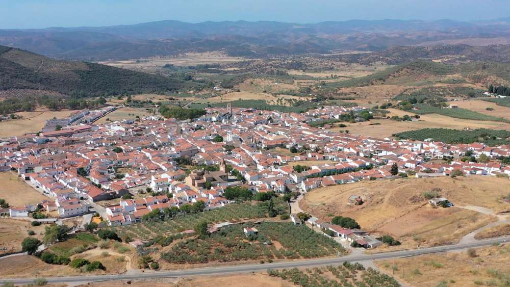 Aerial view of Guadalcanal