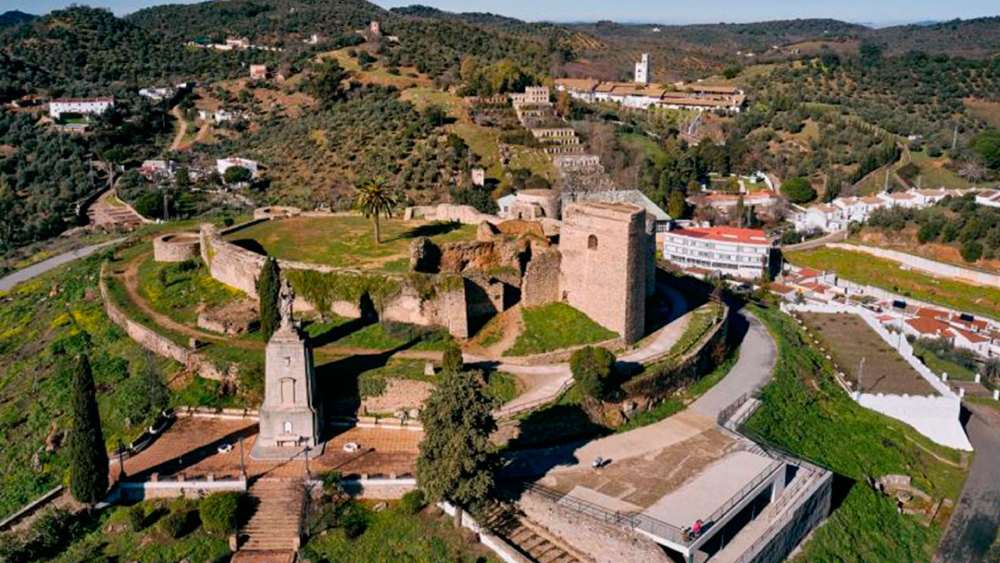 Panoramic view of Constantina Castle