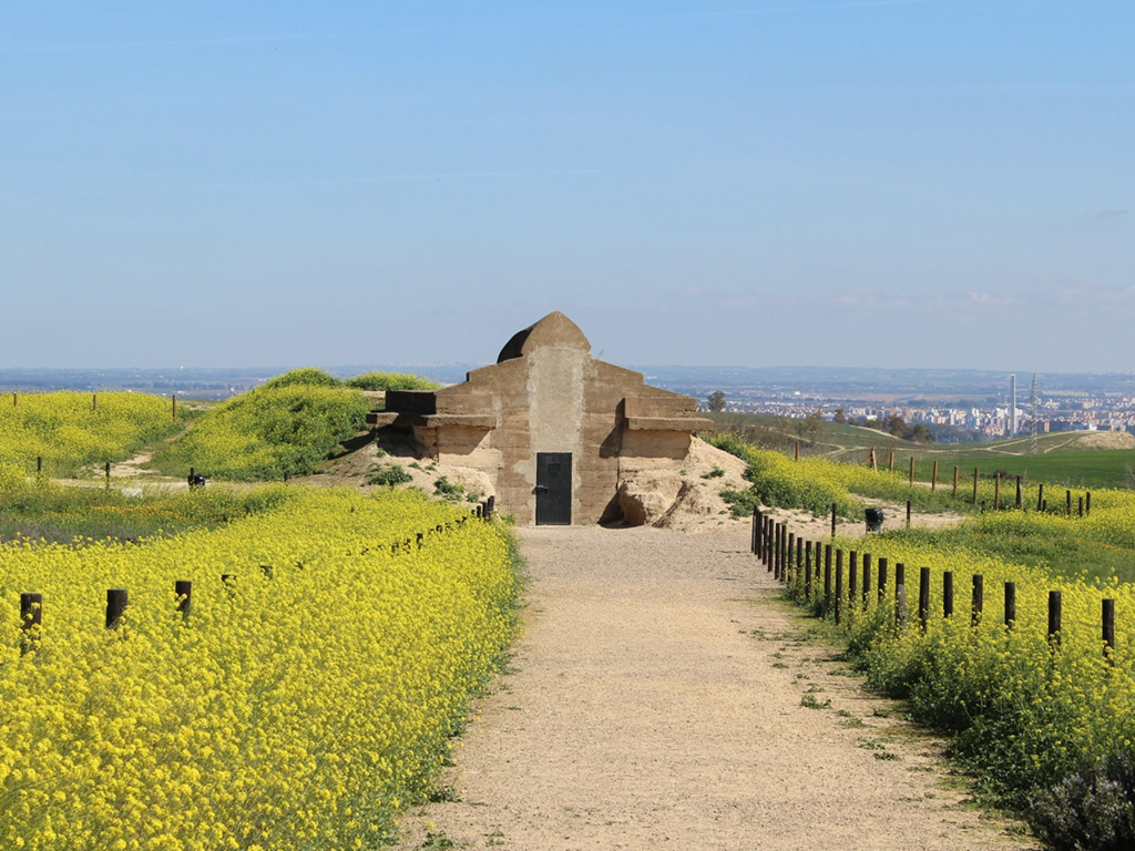 Acceso al Dolmen de la Pastora