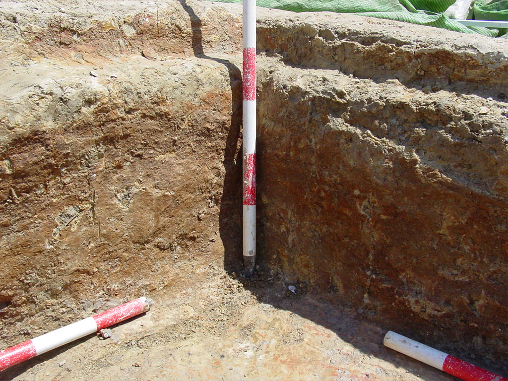 Excavation of the Carambolo site